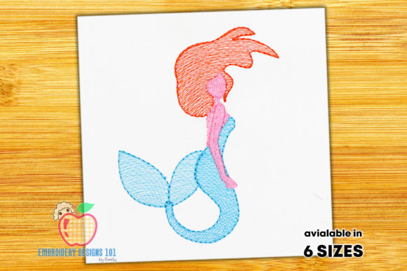 A Design Review: Beautiful Mermaid Sketch for Business Branding