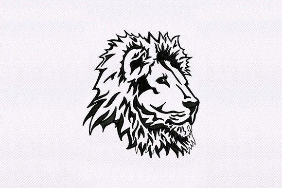 A Real-World Review of the Black Lined Lion Embroidery Design