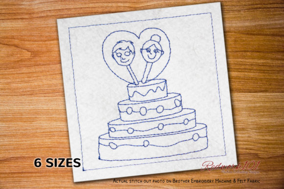 A Sweet Addition for Wedding-themed Embroidery Collections