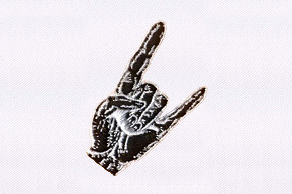Is Horns Hand Sign a Good Embroidery Design for Your Shop?