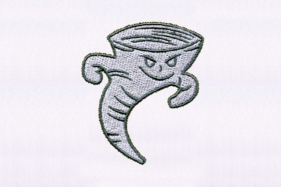 Smiling Tornado Design for Heartfelt Embroidery Gifts